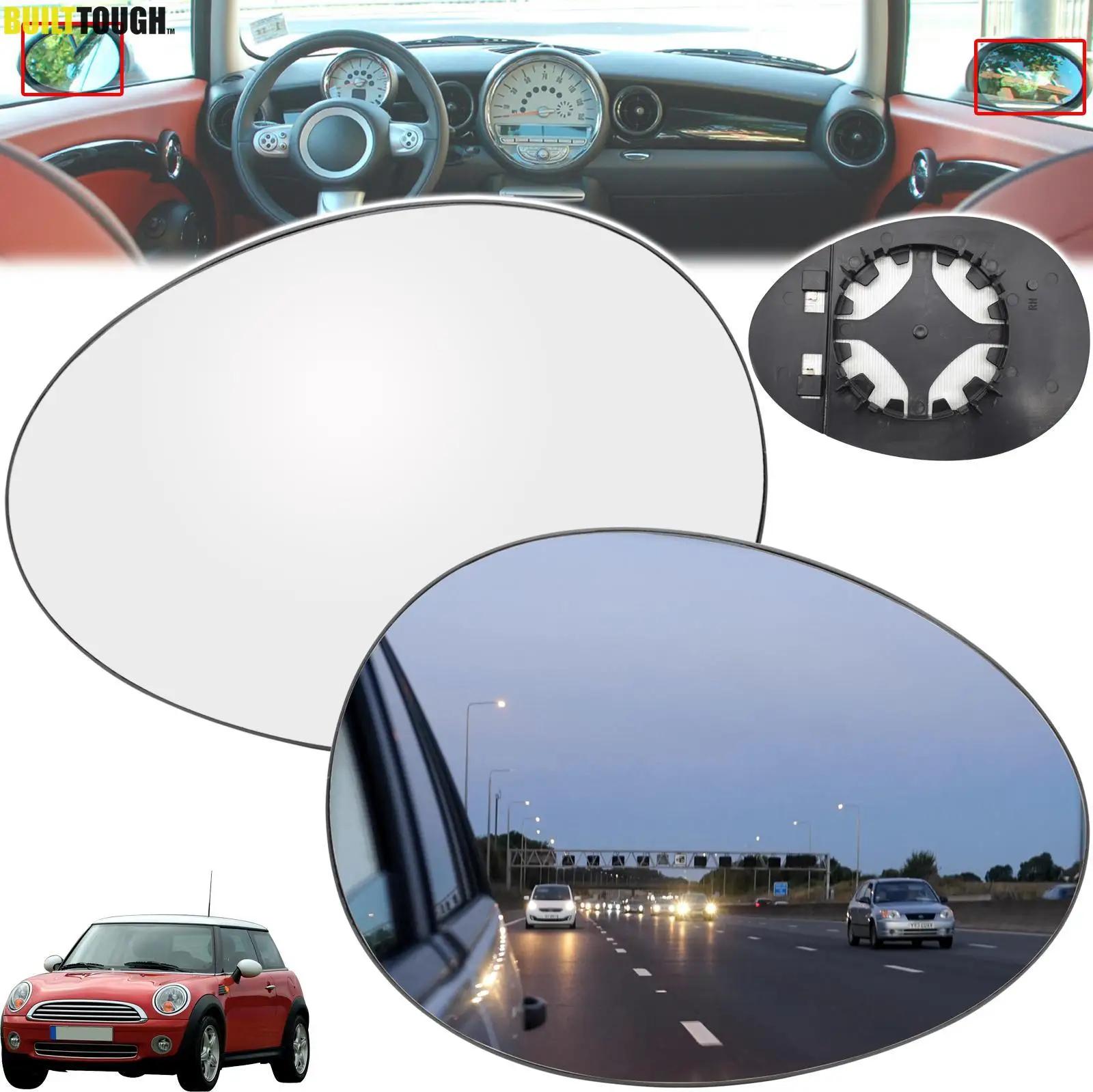 Miroir convexe en verre chauffé pour Mini Cooper S One Countryman, R55 R56 R57 R58 R59 R60 R61 2007 
