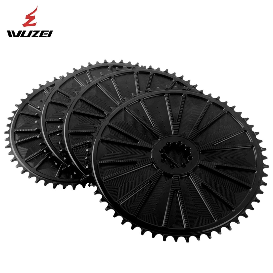 WUZEI plateau de vélo de route 8 boulons roue à chaîne large étroite vélo 40 42 44 46 48 50 52 54 56