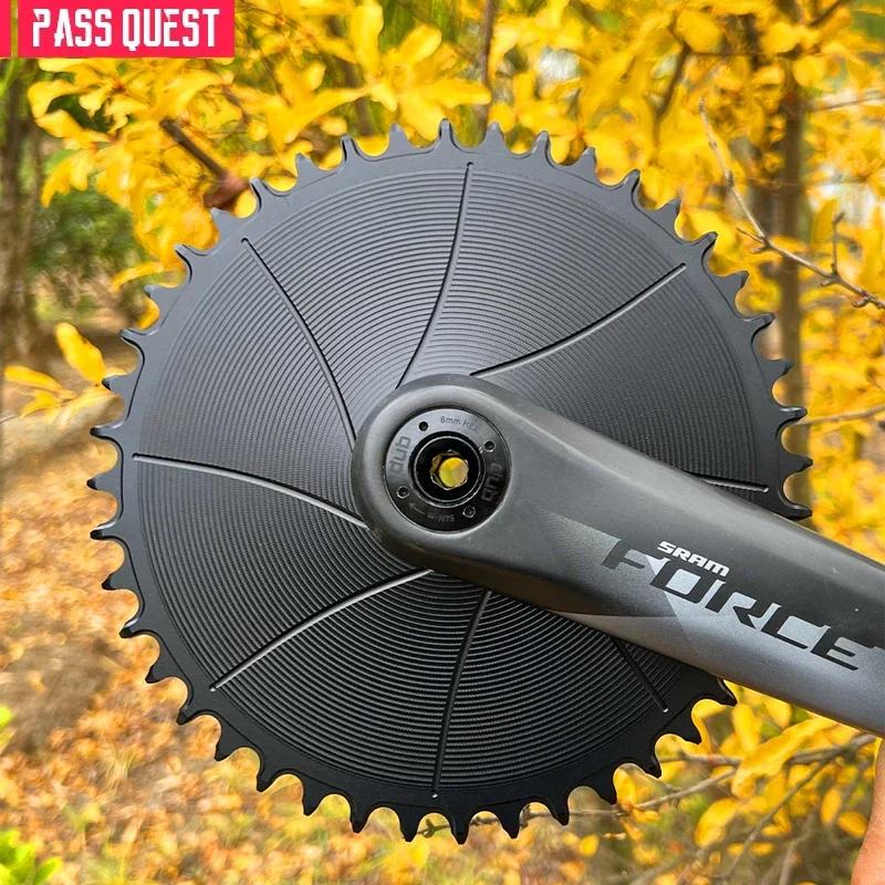 PASS QUEST 8 goujons AERO plateau rond étroit large 3mm décalage à montage Direct pédalier vélo de g