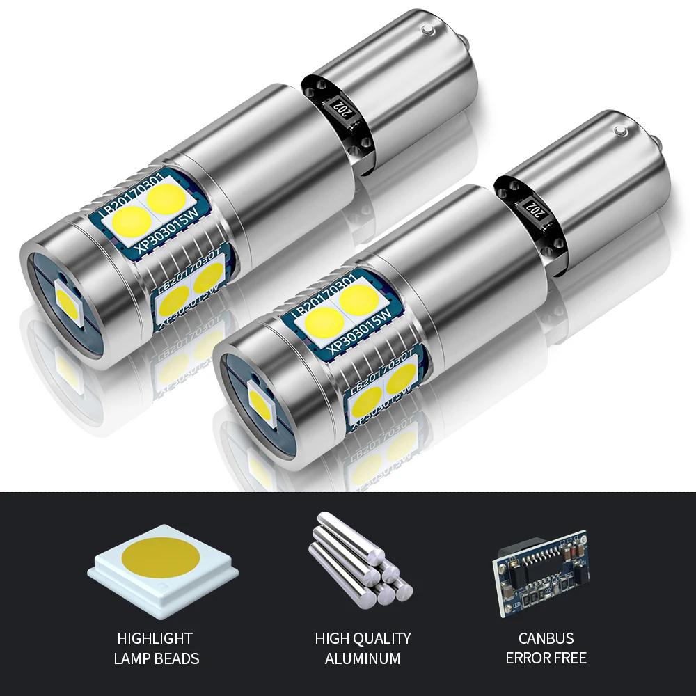 2x feu de stationnement LED lampe de dégagement H6W BAX9S 64132 Canbus pour BMW série 1 F20 F21 séri