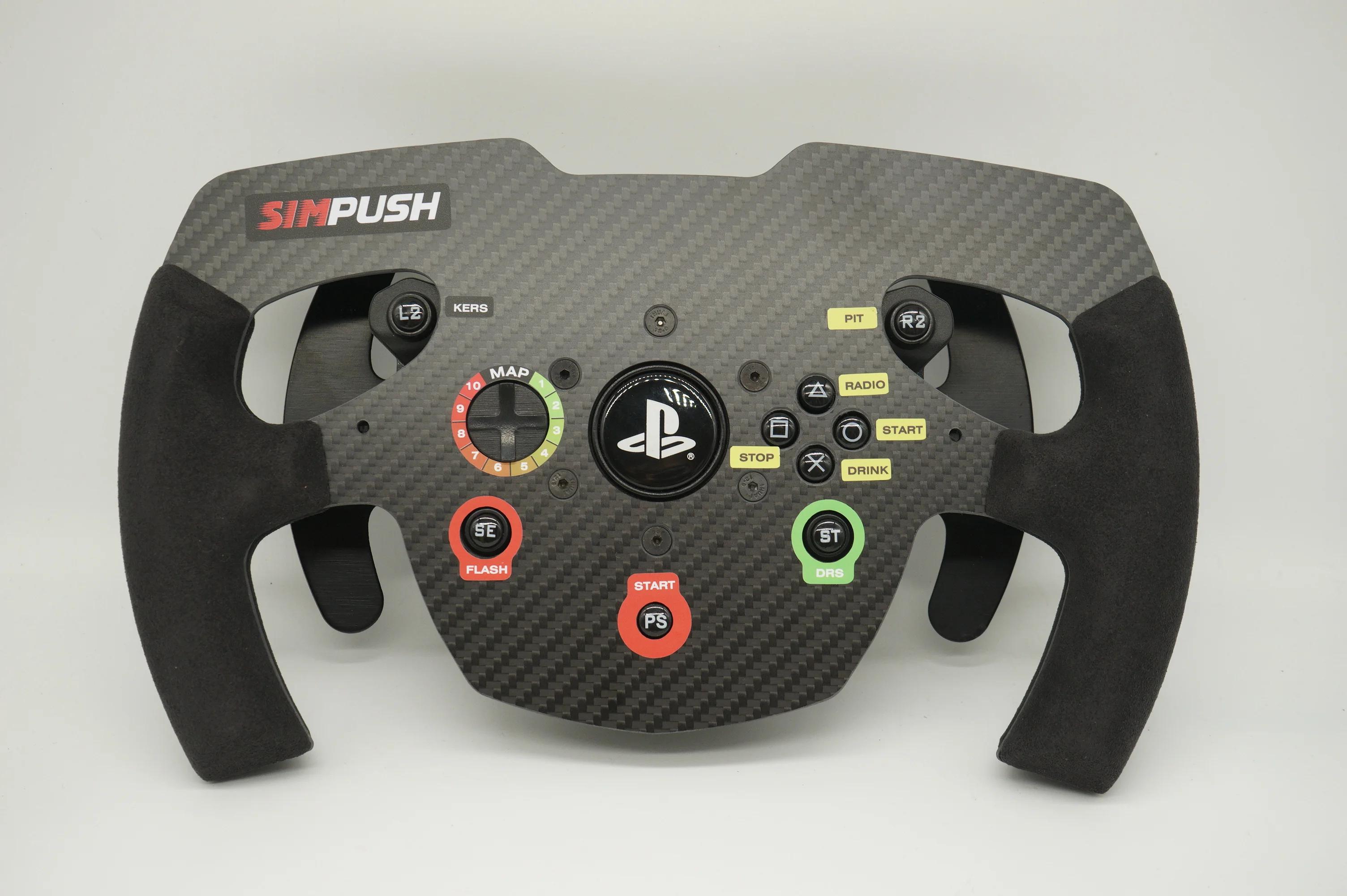 SIMPUSH-MOD de roue de course SIM F1 GT3, SIMRACING pour Thrustmaster T300RS T300, observateur