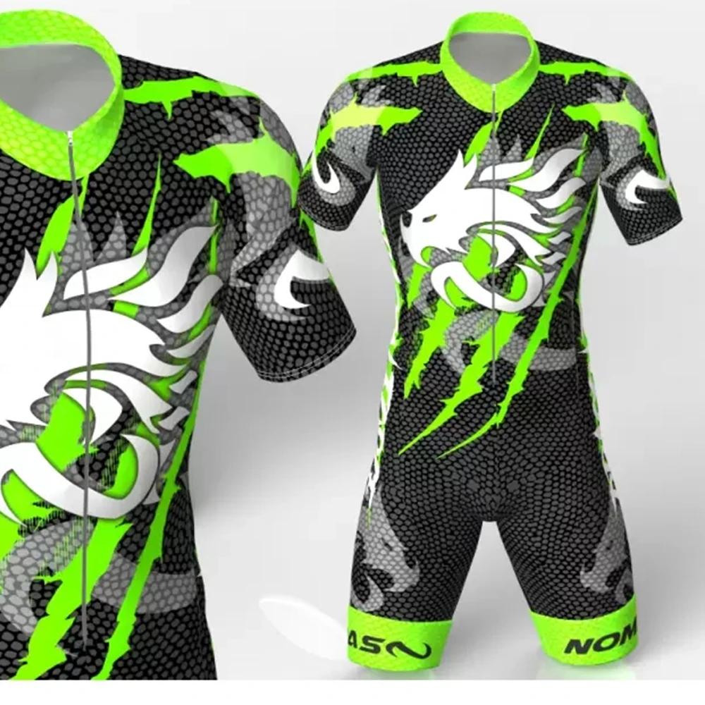 Combinaison de course à roulettes en ligne pour hommes, patins de vitesse trempés, équipe TriDuvet, 