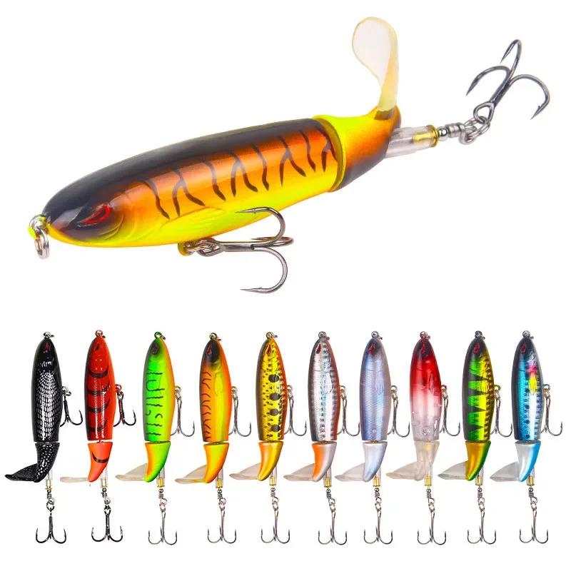 1 pièces leurre de pêche Plopper 13g/15g/35g leurres de poisson-chat pour matériel de pêche flottant