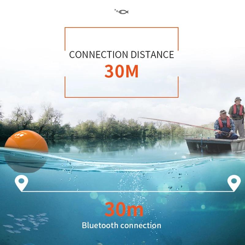 Erchang F68 détecteur de poisson sans fil profondeur écho sondeur double fréquence Sonar alarme tran