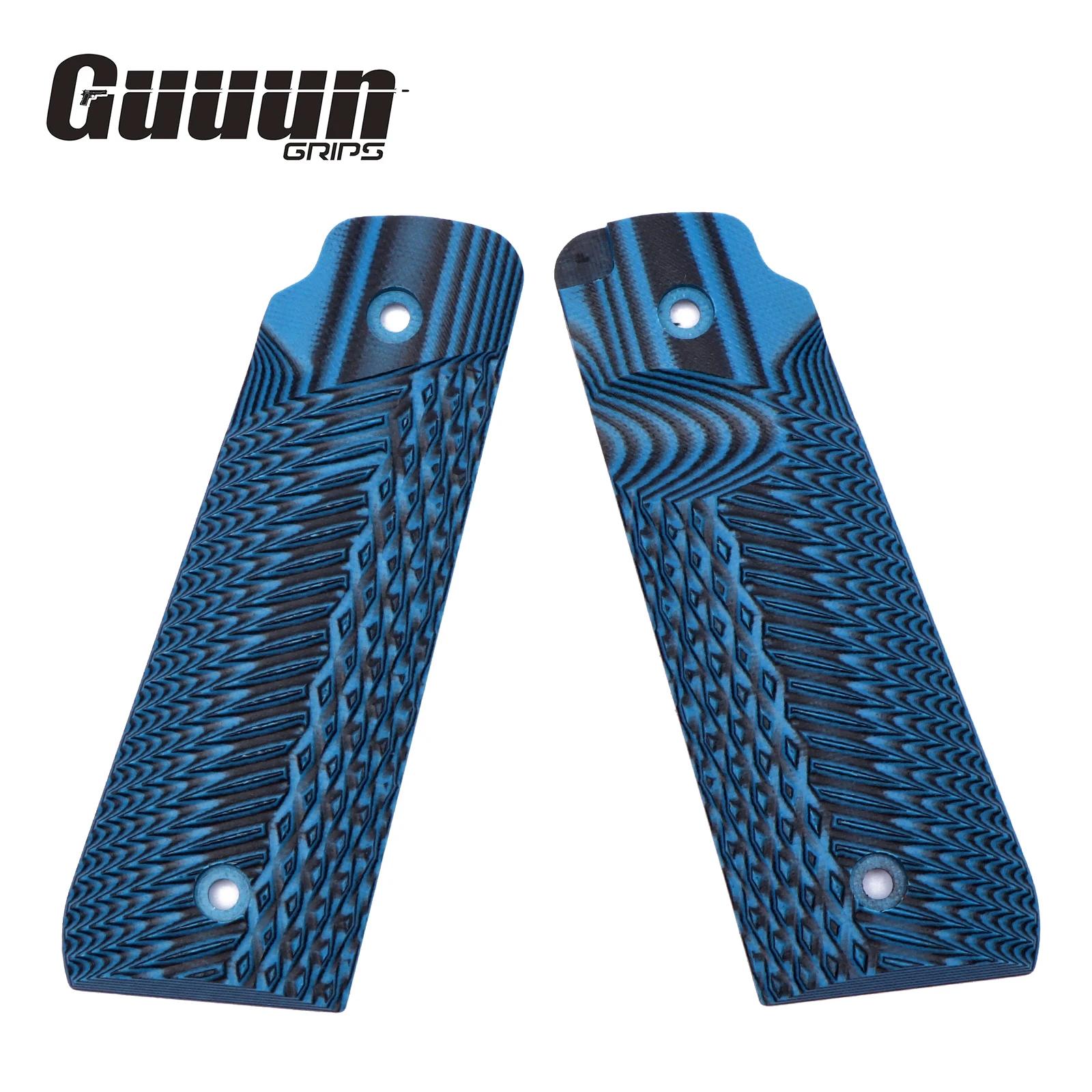 Poignées Guuun Ruger Mark IV 22/45 Lite G10 pour Ruger 22 45 Lite génération 4 NON pour Gen 3, Textu