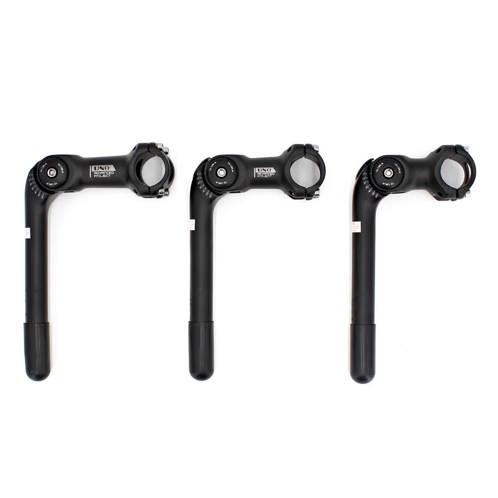 Potence de vélo réglable UNO Kalloy Quill 31.8/25.4mm pour guidon, inclinaison 0-60 degrés, pièces d