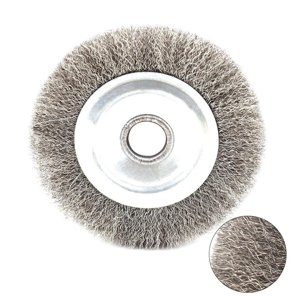 Brosses rondes en fil d'acier, 125mm, meuleuse, outils abrasifs pour l'élimination de la rouille du 