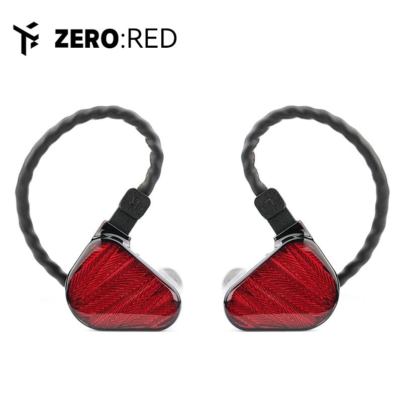 TRUTHEAR x Crinacle ZERO:RED Casque intra-auriculaire à double pilotes dynamiques avec câble 0,78 2 