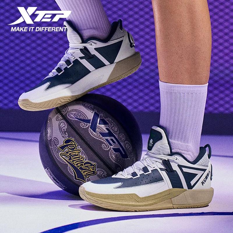 Xtep Lingji 3.0 chaussures de basket-ball pour hommes 2025 coussin d'hiver confortable Support de Co