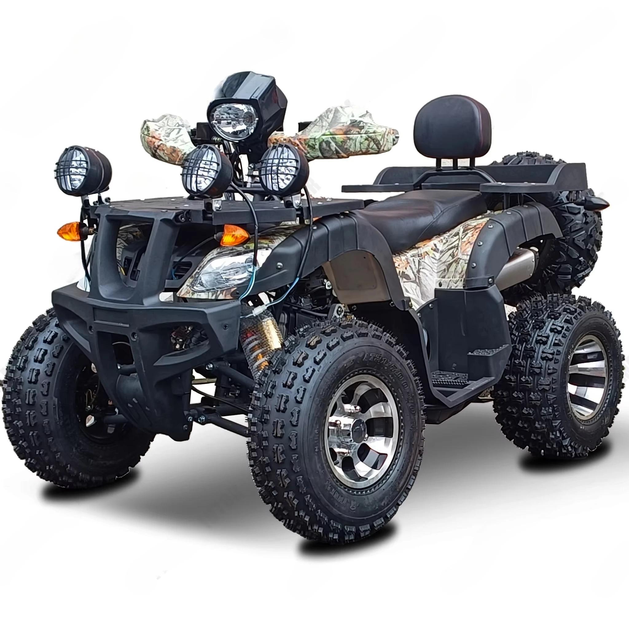 Vélo tout-terrain Quad monocylindre refroidi par Air 200CC, ATV électrique pour adultes, vitesse max