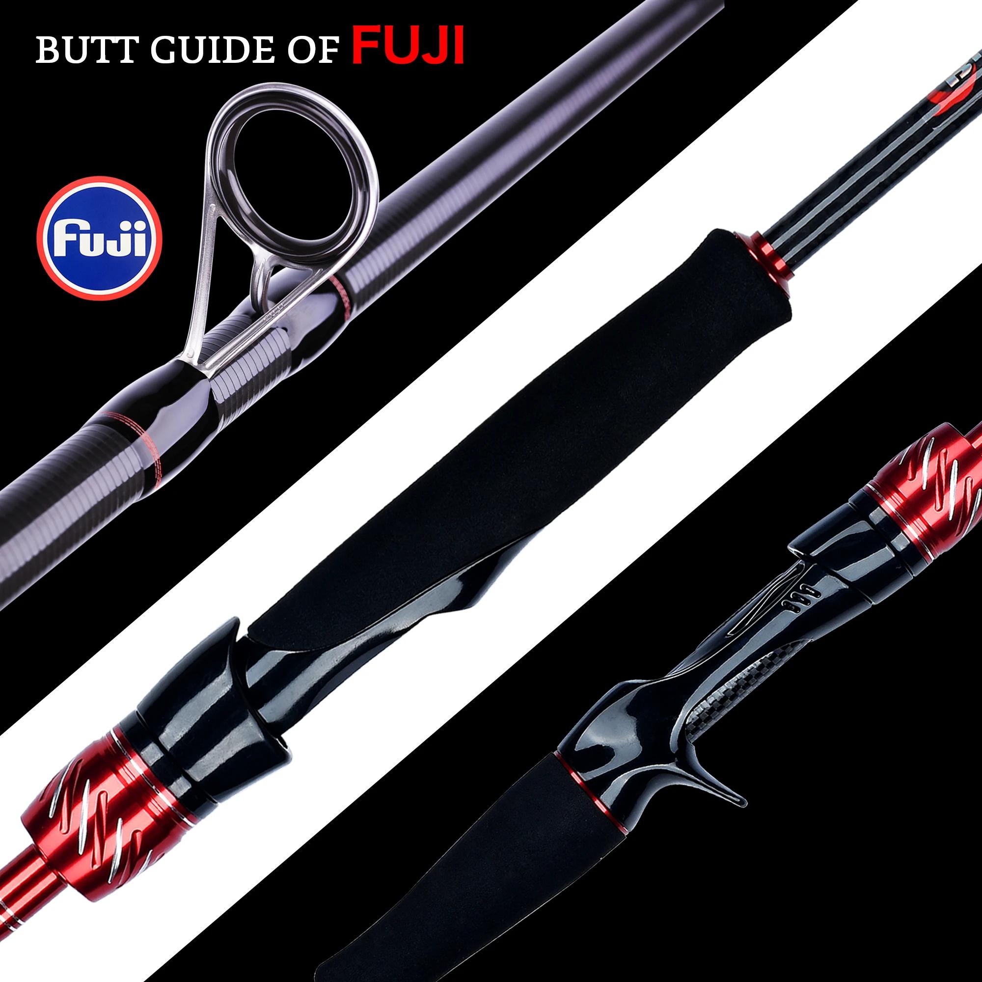 BIUTIFU-Leurre de pêche en carbone ultraléger, lancer d'appâts rapide, pêche au lancer, pêche au lan