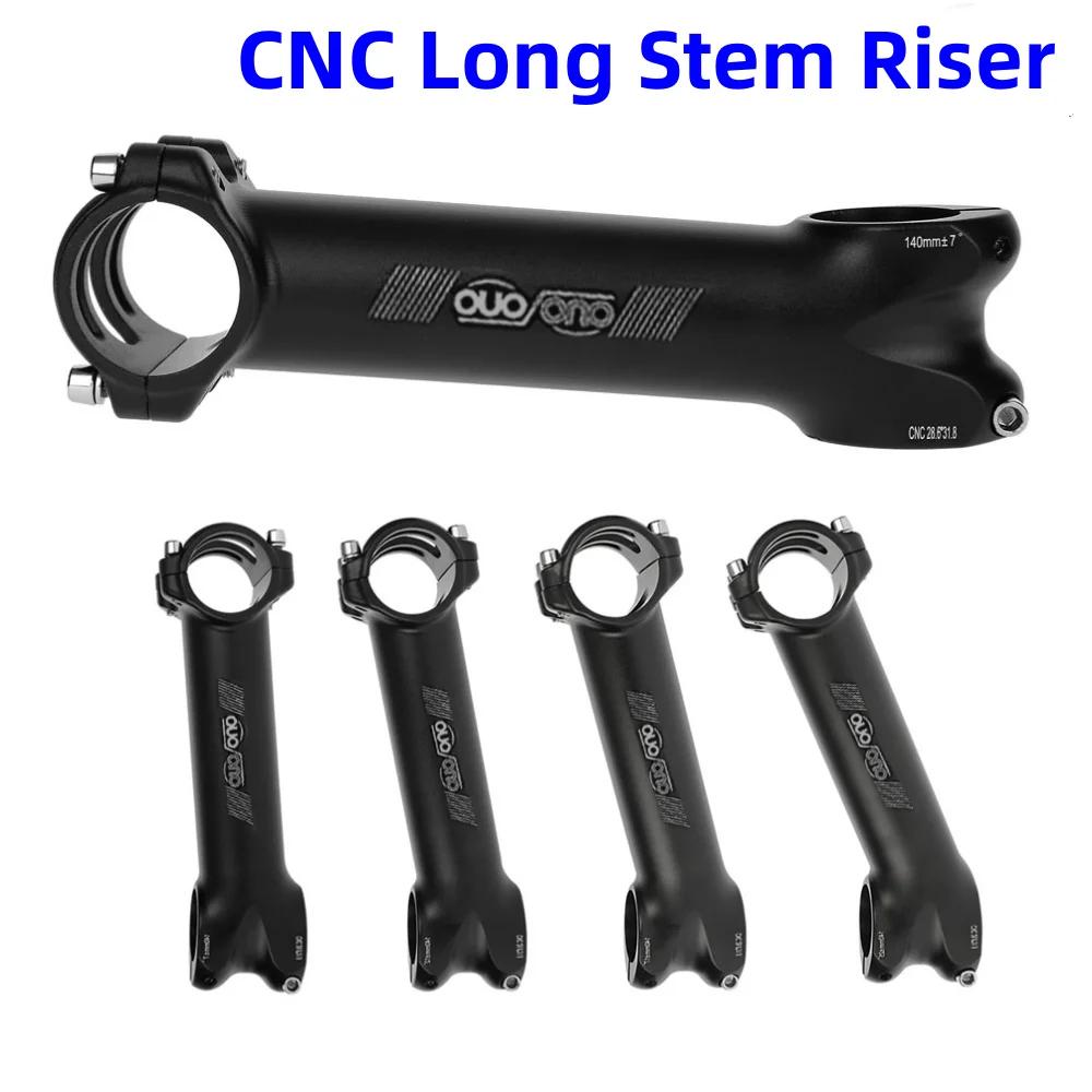 OUO – tige de guidon de vtt CNC, longue tige 140/150mm 7/17/12/25 degrés 31.8mm, tige de vélo de rou