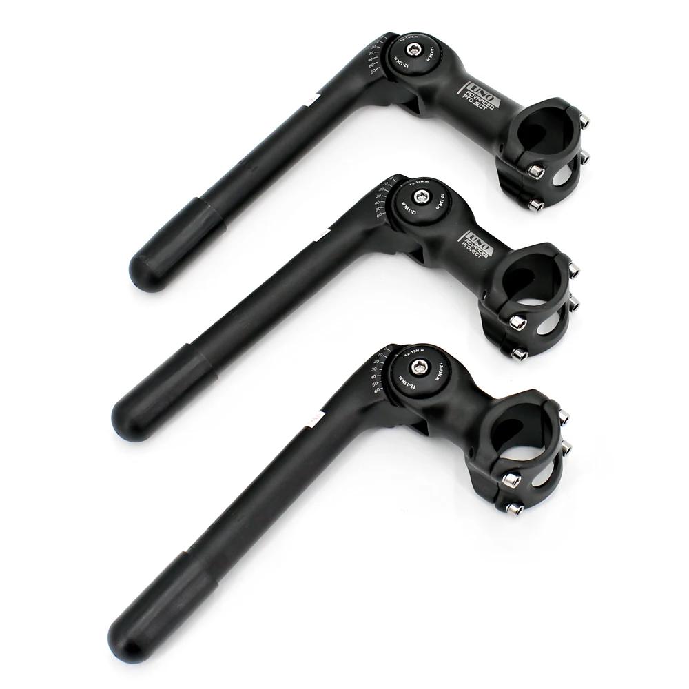 Potence de vélo réglable UNO Kalloy Quill 31.8/25.4mm pour guidon, inclinaison 0-60 degrés, pièces d