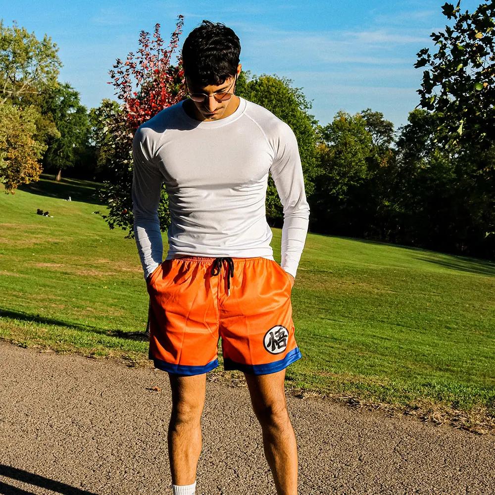 Short de gymnastique 2 en 1 homme - Maille respirante séchage rapide pour fitness et jogging été