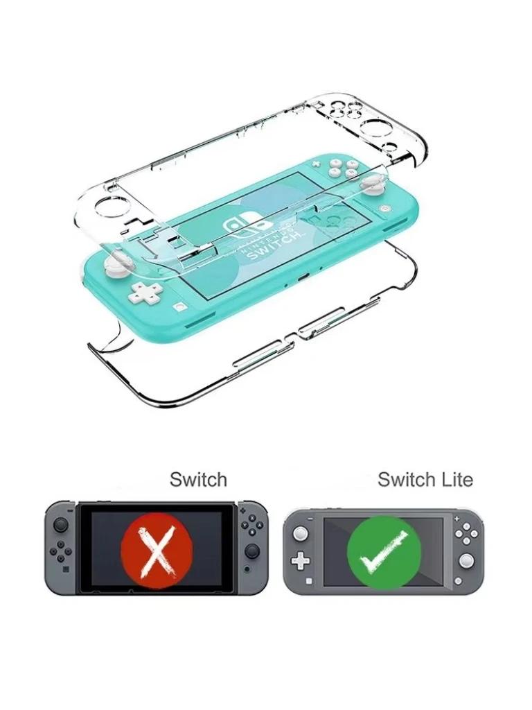 DATA FROG – housse de protection transparente pour Console de jeu Switch Lite, coque en cristal PC t
