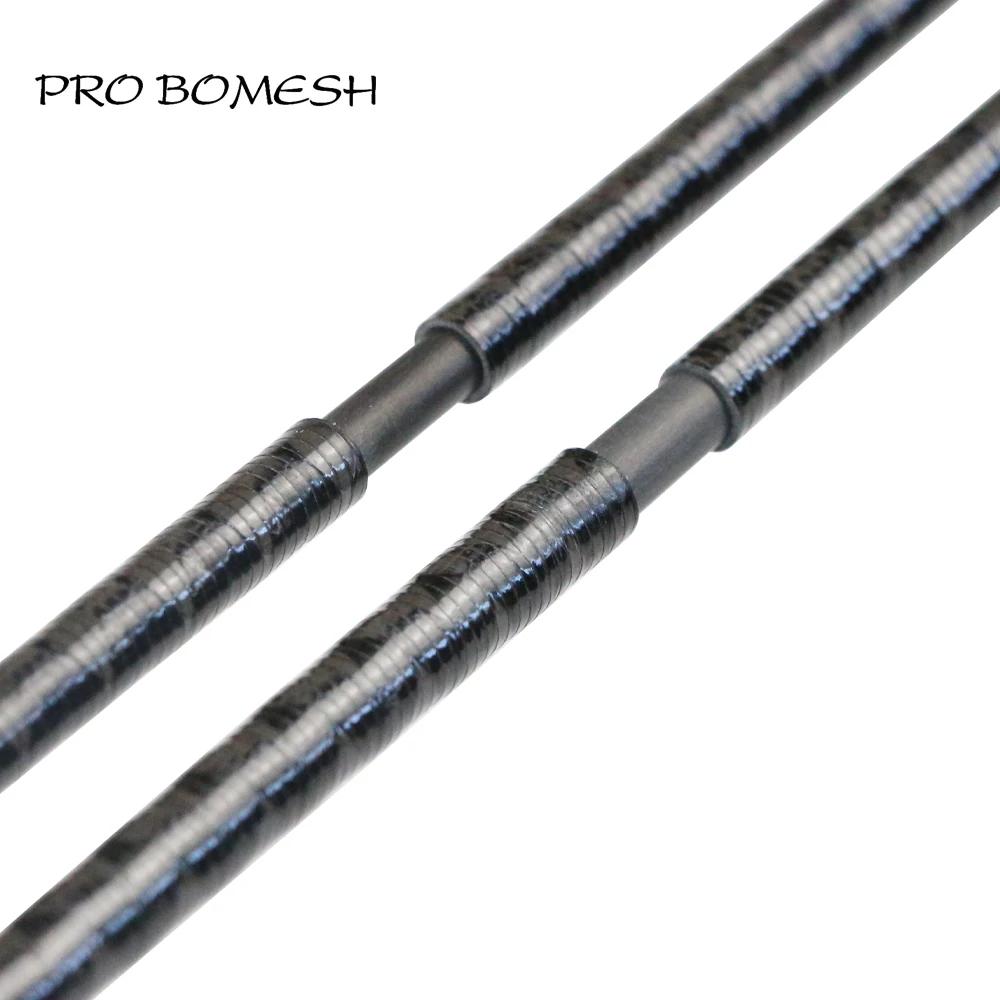 Pro Bomesh 1 ensemble 1.68m UL L 2 sections emballage des rayons X tige de voyage en Fiber de carbon