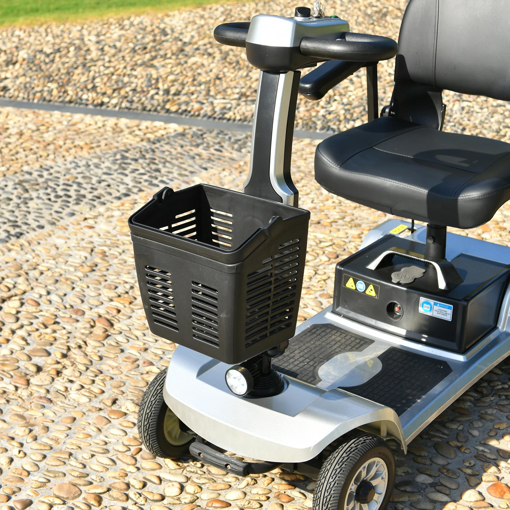 Trottinette de mobilité électrique pliable, 4 roues, personnes handicapées, adultes, personnes âgées