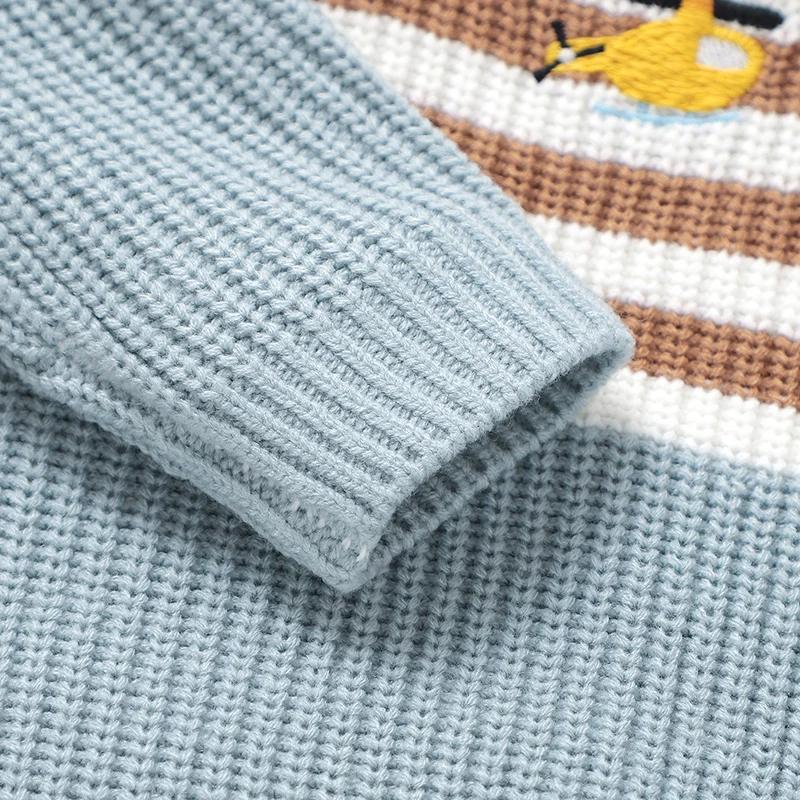 Bébé filles chandails tricotés automne décontracté col rond à manches longues nouveau-né infantile g