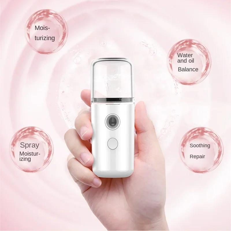 Mini humidificateur Portable, dispositif de vapeur pour le visage, Spray de beauté, appareil hydrata