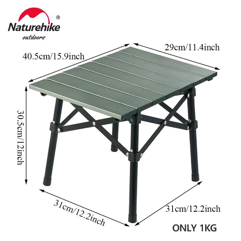 Naturerandonnée L02 Table de Camping randonnée en plein air Table pliante Ultra légère Portable Tabl