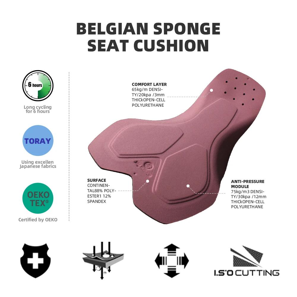 YKYW Shorts de cyclisme respirants pour femmes sous-vêtements de vélo assiste vêtements de sport d'é