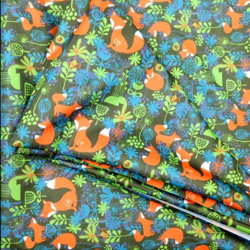 Tissu en Polyester TPU lavable et imperméable, fait à la main, matériau PUL imprimé pour couches en 