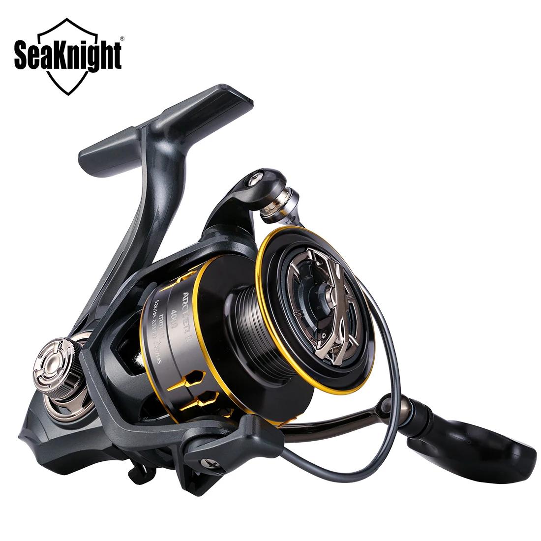 Moulinet pêche SeaKnight ARCHER2 5.2:1 4.9:1 bobine CNC 12-28LB eau douce puissance