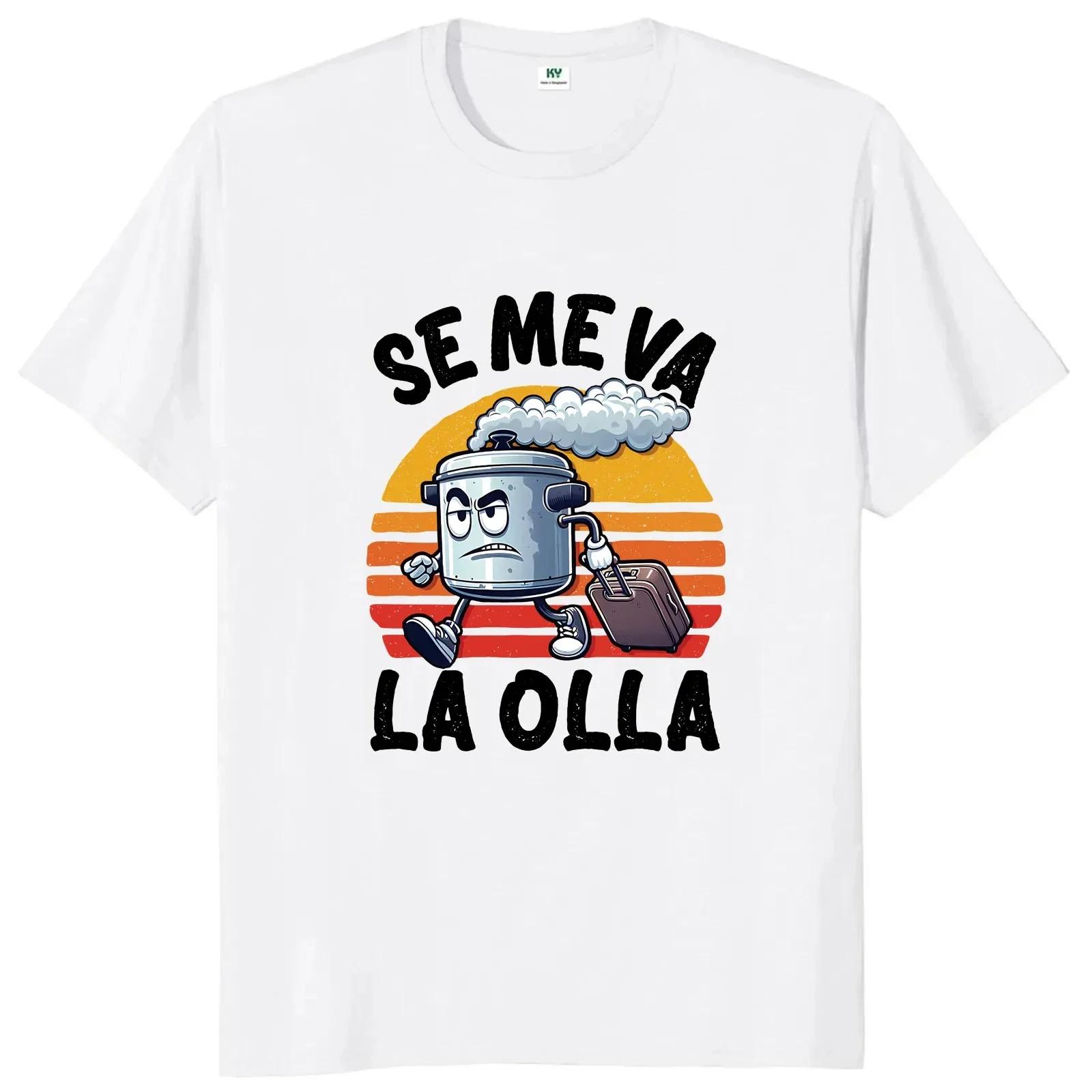 Se Me Va La Pinza T-shirt drôle blagues espagnoles Y2k Vintage T-shirt pour hommes femmes doux unise