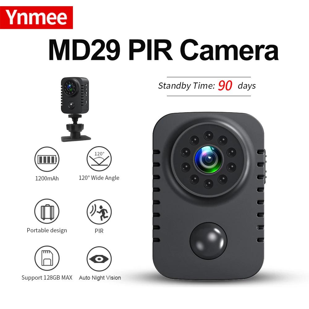 MD29 HD Mini caméra corporelle 1080P caméras de poche de sécurité activé par le mouvement petite cam