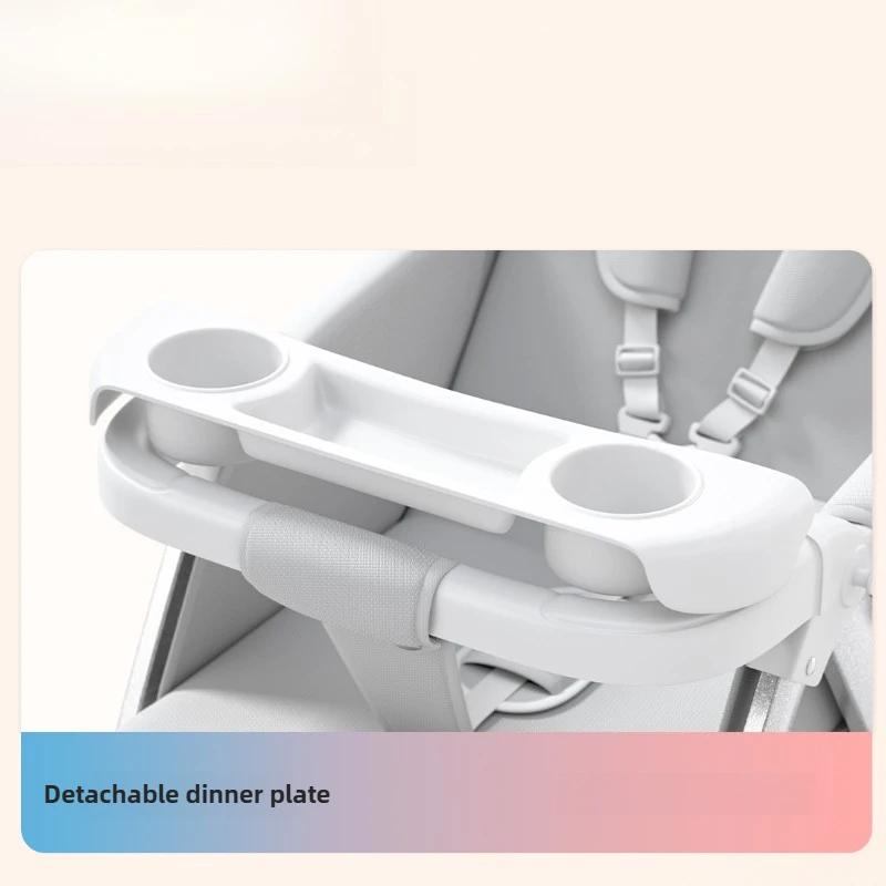Poussette légère réversible 2 en 1 avec siège convertible haut de gamme et design compact pliable po