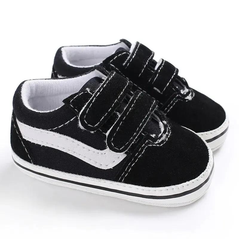 MRovior-Baskets Classiques en Toile pour Bébé Garçon et Fille, Chaussures Décontractées, Anti-ALD, S