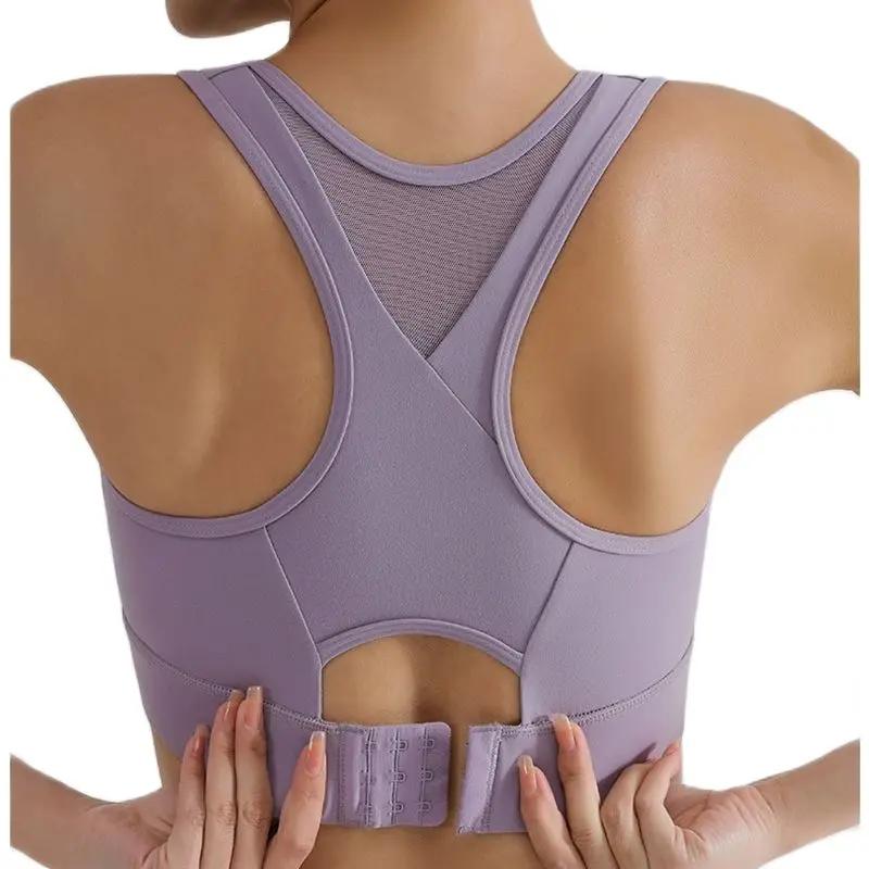 Soutien-gorge de sport à fort Impact 3XL haut pour femmes soutien-gorge complet Push Up réglable vêt