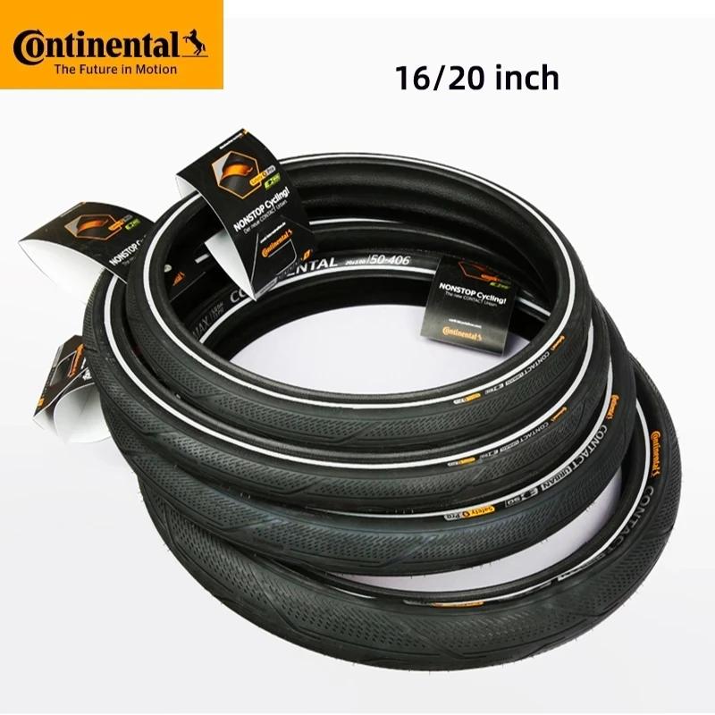 Continental Contact Urban 16 pouces / 20 pouces 3/180Tpi Pneu en fil d'acier anti-crevaison pour vél