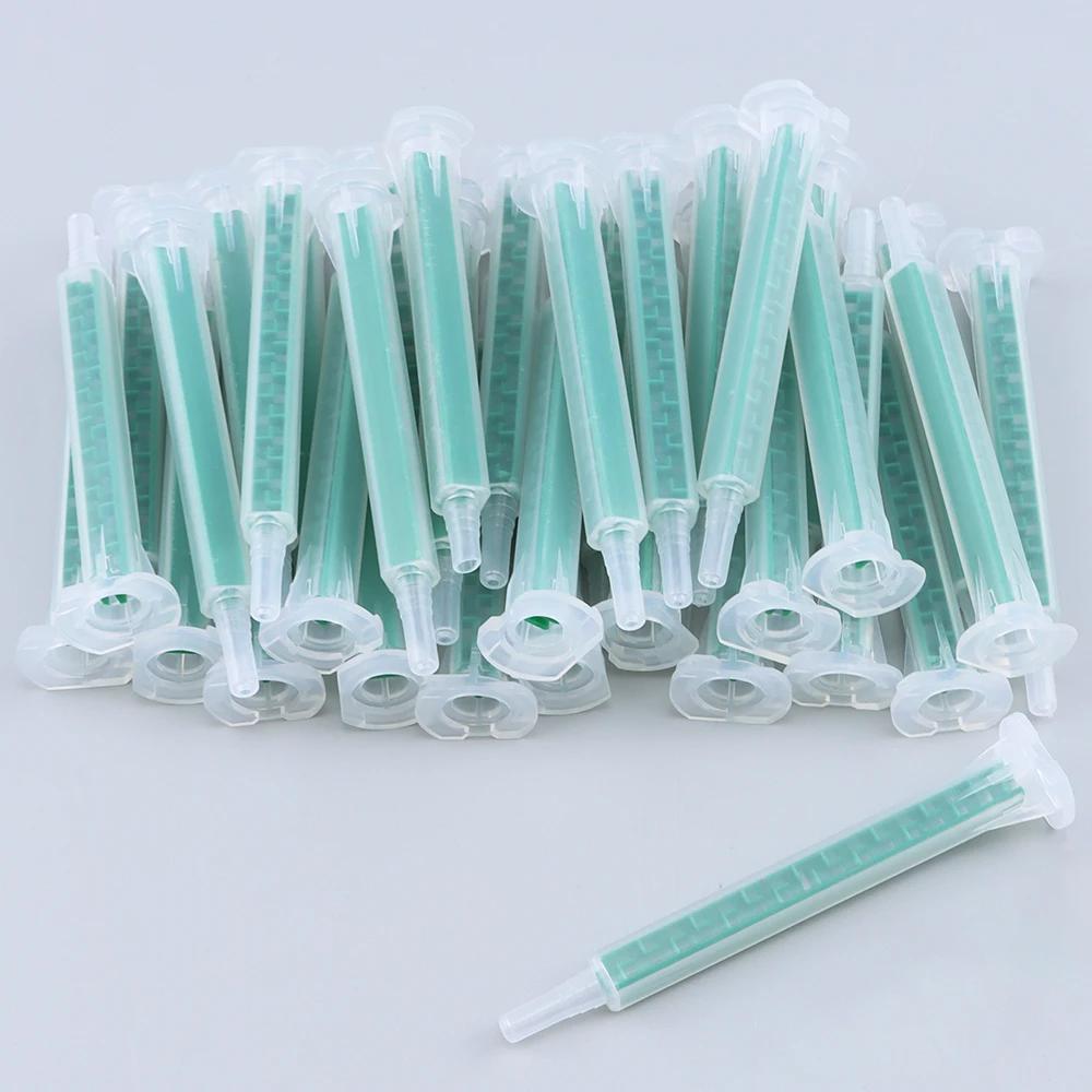 Buse de mélange de résine époxy, mélangeur statique, Tube de mélange adhésif, seringue pour pistolet