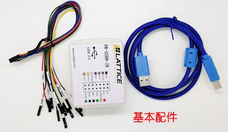 HW-USBN-2B 2A fpga ispdown Treillis programmeur à grande vitesse crosslink machxo2 machxo3 ice40 Cer