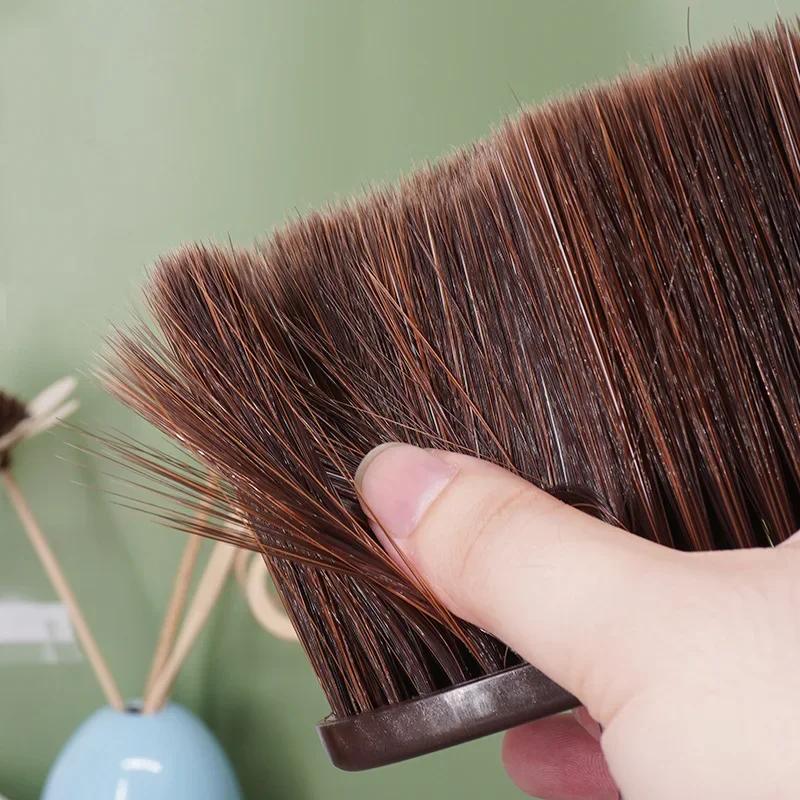 Professionnel doux cou visage Duster brosses barbier cheveux propre brosse à cheveux barbe brosse Sa