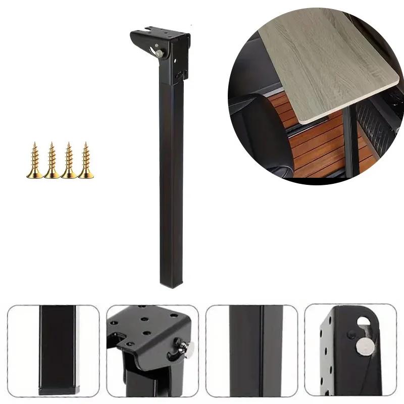 Pied de Table pliable de 70cm, Table à dîner pour camping-car, pied de Support pliant en métal, Supp