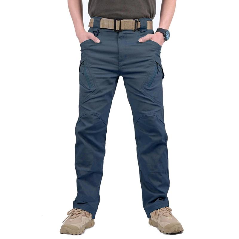IX9 City – pantalon Cargo tactique pour hommes, en coton extensible, militaire de travail, Flexible,