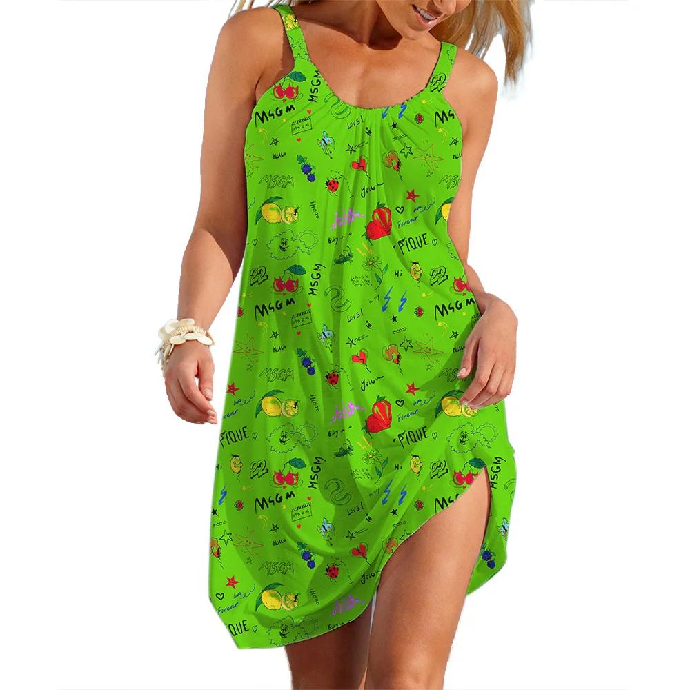 Robe d'été décontractée pour femmes, streetwear à fleurs, style pastChev, jupe en fibre
