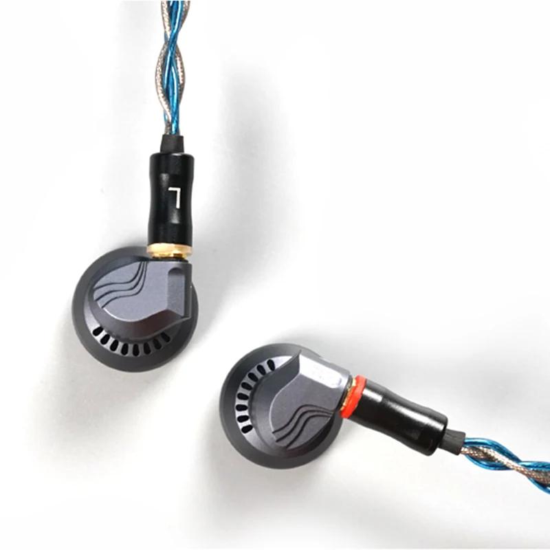 Yincrow RW-3000 phare métal HIFI Audiophile écouteur moniteur 15mm entraînement dynamique basse DJ é