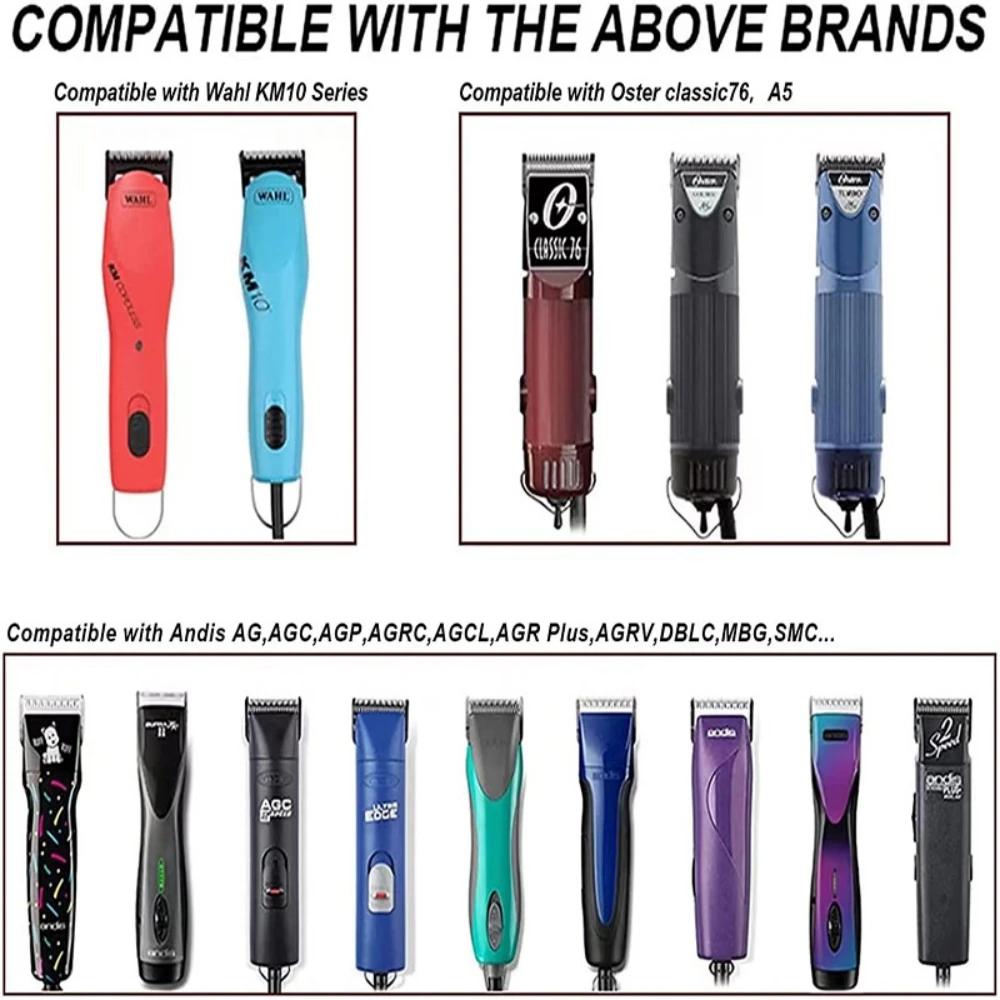 3F 4F 5F 7F 9 #   10 #   30 #   40 #   50 #   Lame de tondeuse professionnelle pour animaux de compa