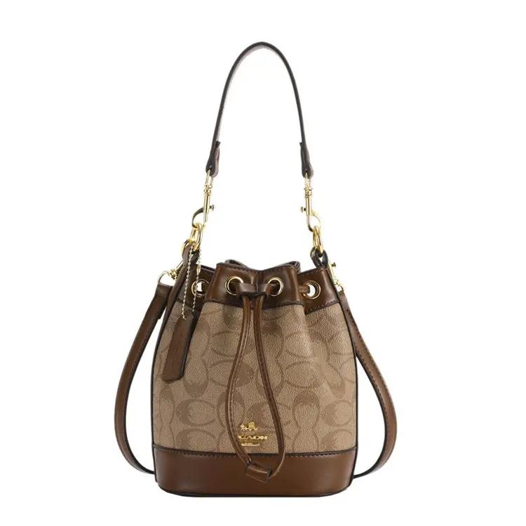 Sac à langer de luxe tendance pour femme, sac fourre-tout en cuir élégant de grande capacité, sac à 