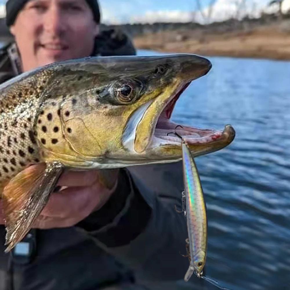 GOBAIT méné flottant 14 cm 24g leurre de pêche en eau supérieure système de poids appât dur suspendu