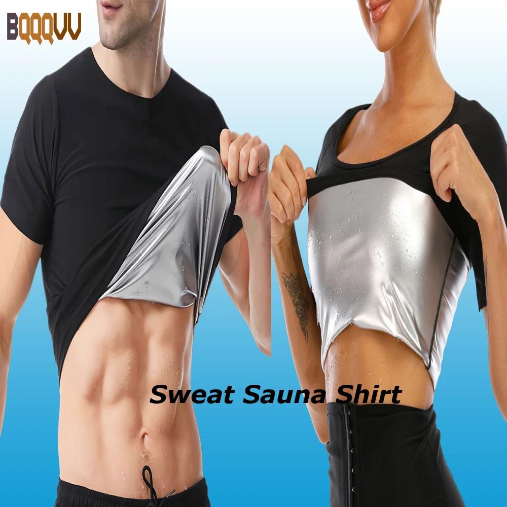 Combinaison de Sauna unisexe, 1 pièce, sweat-shirt à manches courtes, gilet d'entraînement pour gymn