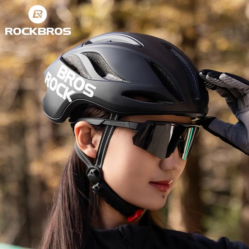 Casque de vélo ROCKBROS, casque moulé intégralement, 58-62 cm, ultraléger, sports de plein air, cond