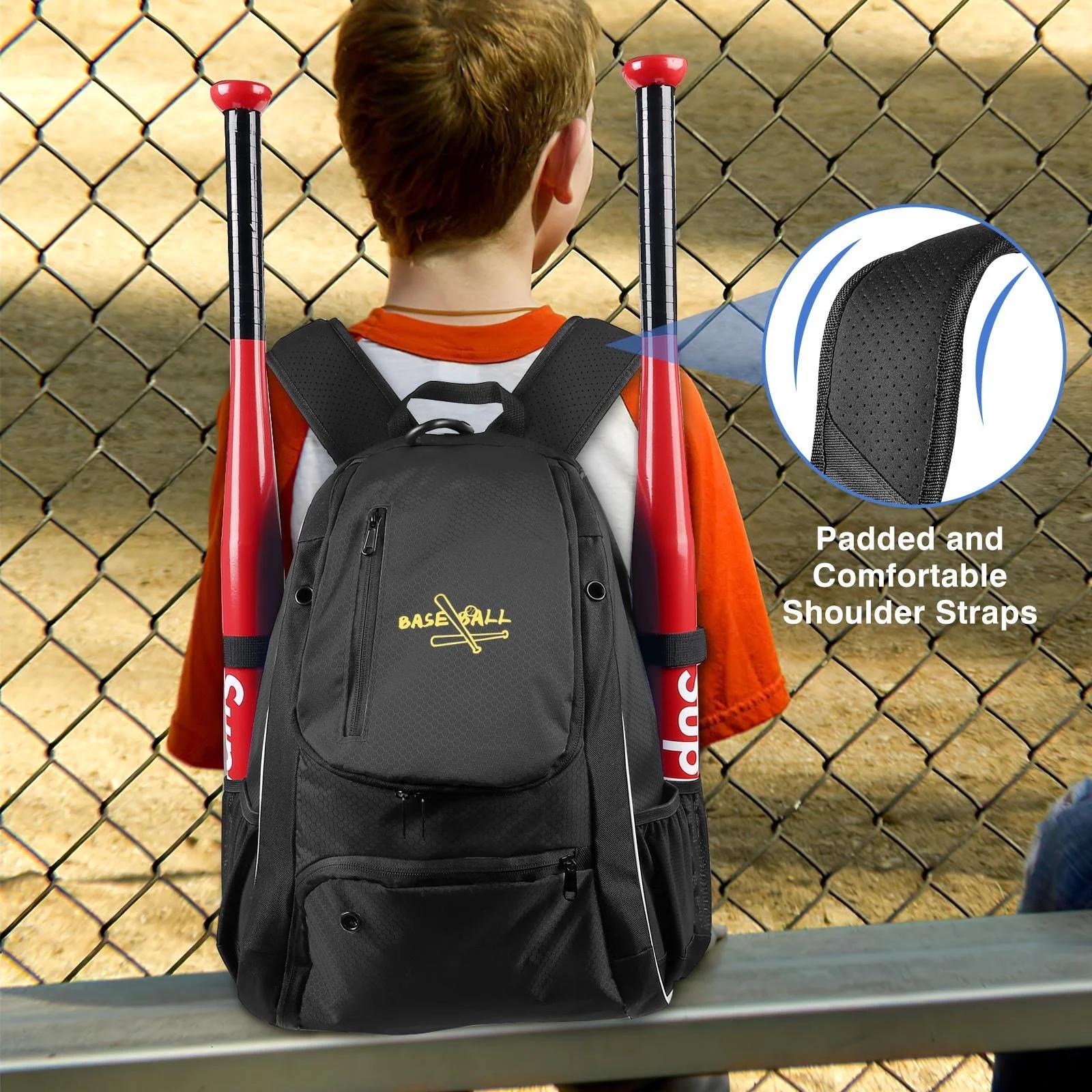 Sac de Baseball sac de Softball sac à dos étanche sac à bandoulière sac de Sport jeunesse garçon fil