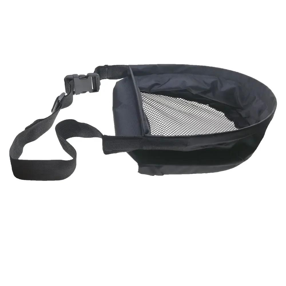 Plateau en maille pour pêche à la mouche, panier à dénuder, sac avec ceinture/sac de transport