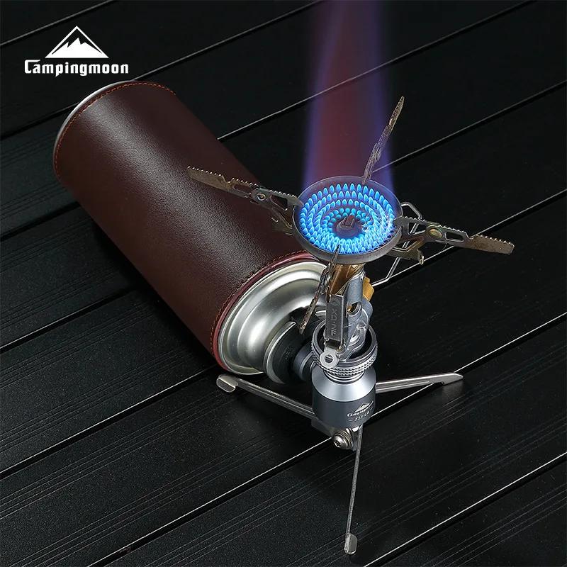 Réchaud de camping à gaz de type split pour l'extérieur Campingmoon XD-2F XT-2F, cuisinière d'alpini