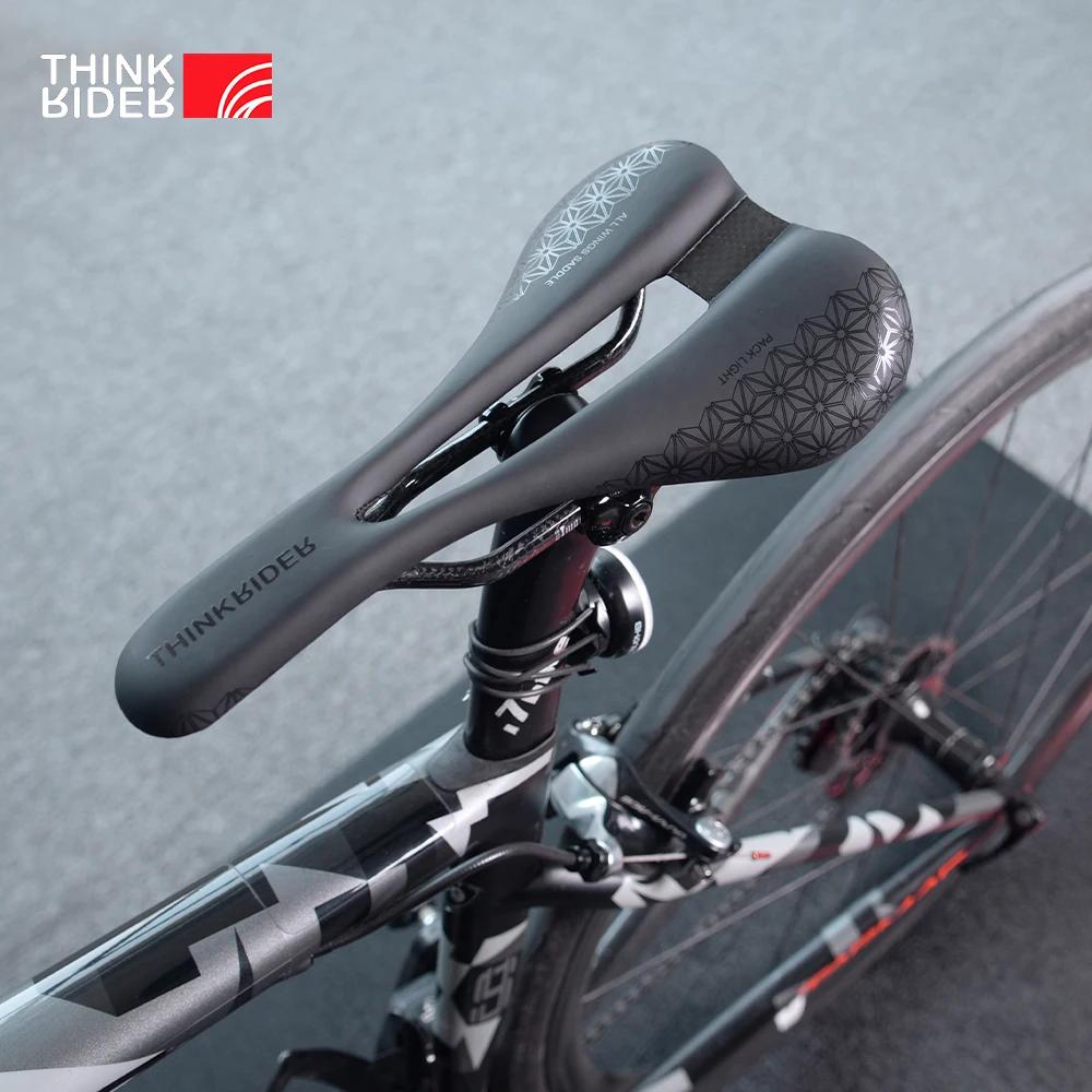 ThinkRider TR03 selle en Fiber de carbone ultralégère 116g selle ouverte haute performance SuperFlow