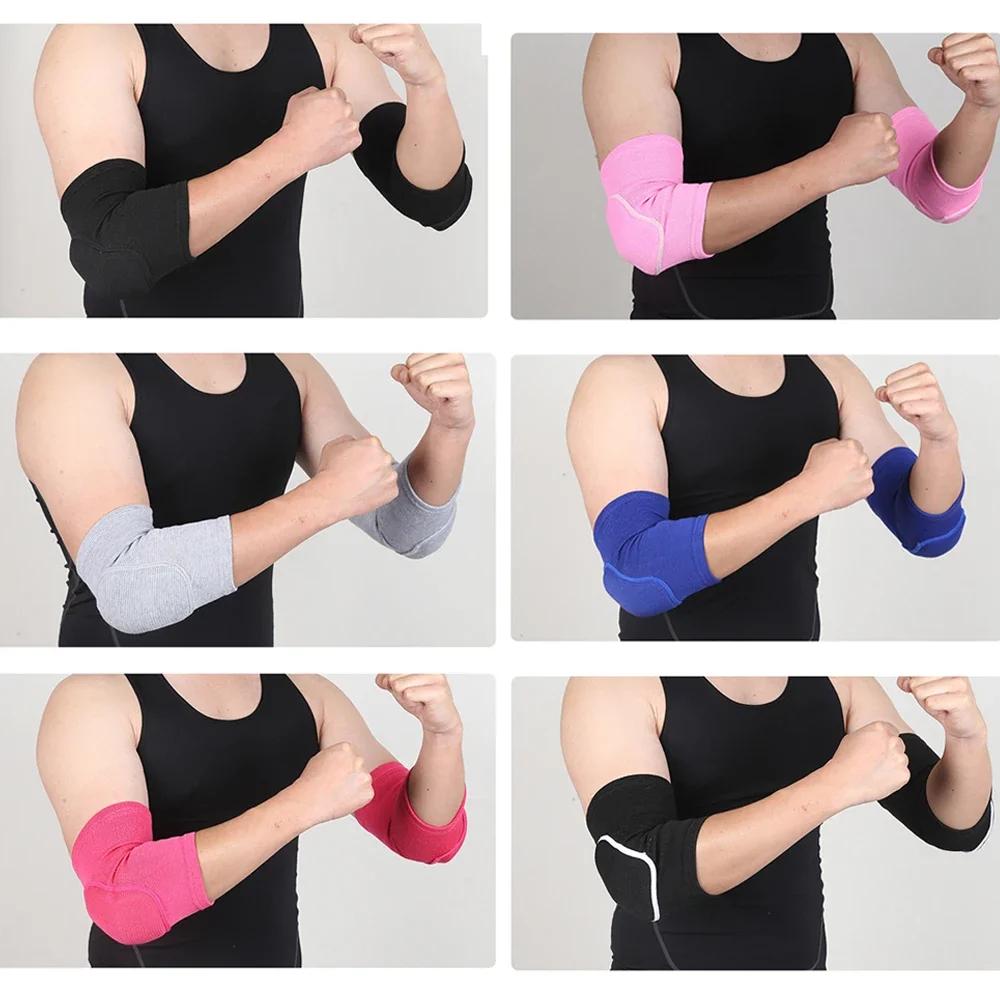 GOMOREON 1 paire de coudières de Compression bras orthèse soutien Fitness bras protecteur volley-bal